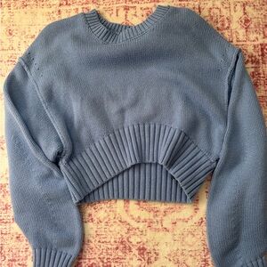 Urban Outfitters Blue Crew Neck Sweater